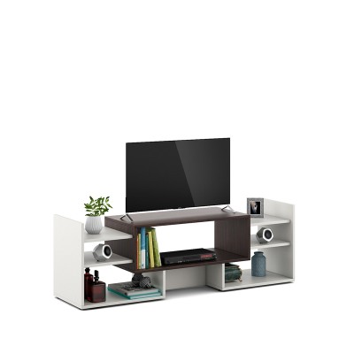 Sonic Tv Unit In Frosty White Finish